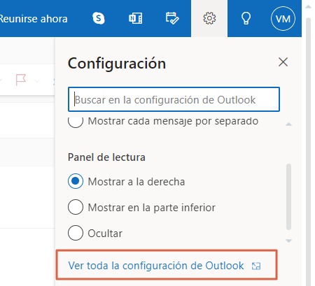 crear y configurar una firma desde la version web de outlook 1