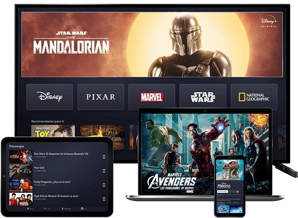 dispositivos compatibles con disney plus navegadores web