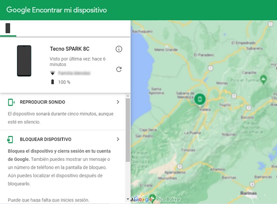 otras maneras de rastrear un celular por whatsapp con find my device de google paso 3